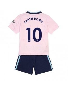 Arsenal Emile Smith Rowe #10 Ausweichtrikot für Kinder 2022-23 Kurzarm (+ Kurze Hosen)